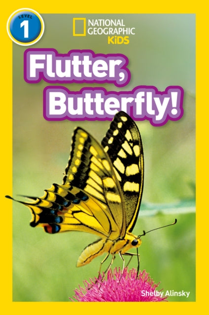 Book cover of: Flutter, Butterfly!. By: Shelby Alinsky