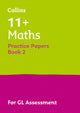 Book cover of: 11+ Maths Practice Papers Book 2. By: Collins 11+