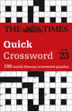 Book cover of: Times Quick Crossword Book 23. By: The Times Mind Games