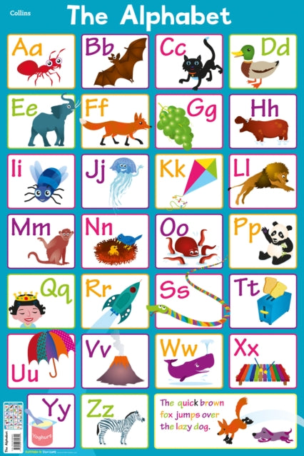 Book cover of: Alphabet. By: Collins Maps