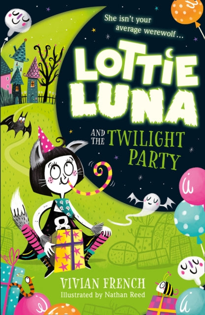 Book cover of: Lottie Luna and the Twilight Party. By: Vivian French