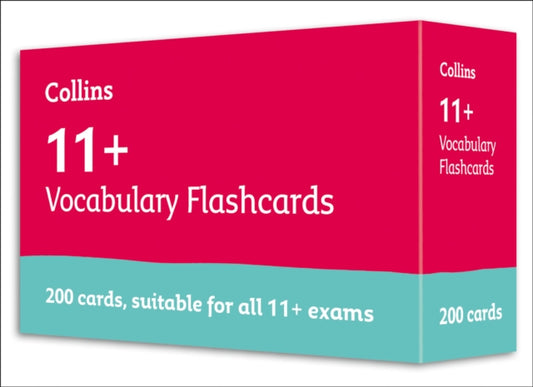 Book cover of: 11+ Vocabulary Flashcards. By: Letts Letts 11+