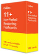 Book cover of: 11+ Non-Verbal Reasoning Flashcards. By: Letts Letts 11+