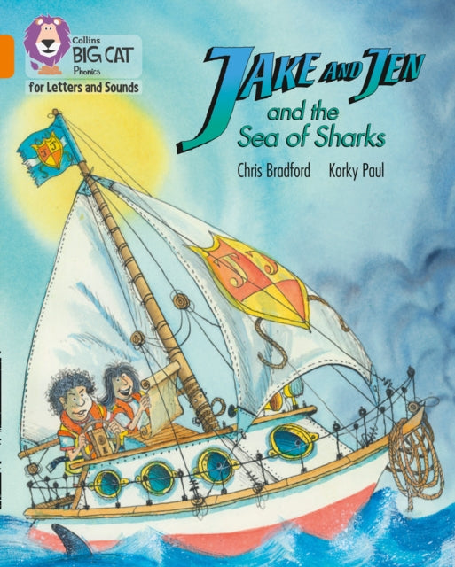 Book cover of: Jake and Jen and the Sea of Sharks. By: Chris Bradford