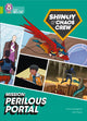 Book cover of: Shinoy and the Chaos Crew Mission: Perilous Portal. By: Chris Callaghan