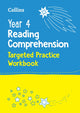 Book cover of: Year 4 Reading Comprehension Targeted Practice Workbook. By: Collins Collins KS2