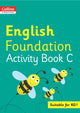 Book cover of: Collins International English Foundation Activity Book C. By: Fiona Macgregor
