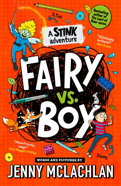 Book cover of: Stink: Fairy vs Boy. By: Jenny McLachlan