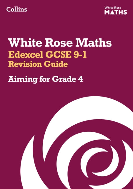 Book cover of: Edexcel GCSE 9-1 Revision Guide: Aiming for Grade 4. By: Collins Collins GCSE