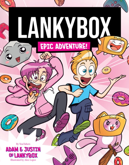 Book cover of: Lankybox Epic Adventure. By: Farshore