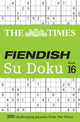 Book cover of: Times Fiendish Su Doku Book 16. By: The Times Mind Games