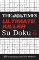 Book cover of: Times Ultimate Killer Su Doku Book 15. By: The Times Mind Games