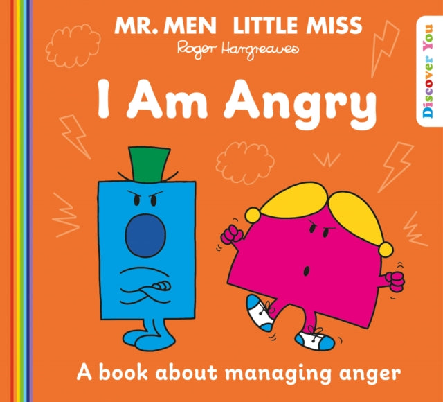 Book cover of: Mr. Men Little Miss: I am Angry. By: Roger Hargreaves