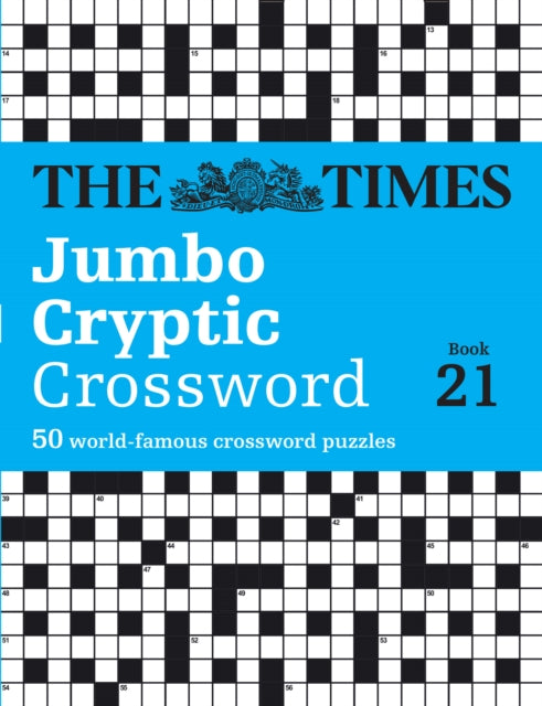 Book cover of: Times Jumbo Cryptic Crossword Book 21. By: The Times Mind Games