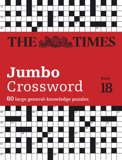 Book cover of: Times 2 Jumbo Crossword Book 18. By: The Times Mind Games