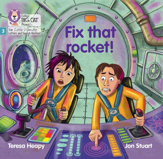 Book cover of: Fix that rocket!. By: Collins Big Cat