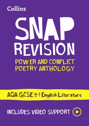 AQA Poetry Anthology Power and Conflict Revision Guide, Ideal for the 2025 and 2026 Exams