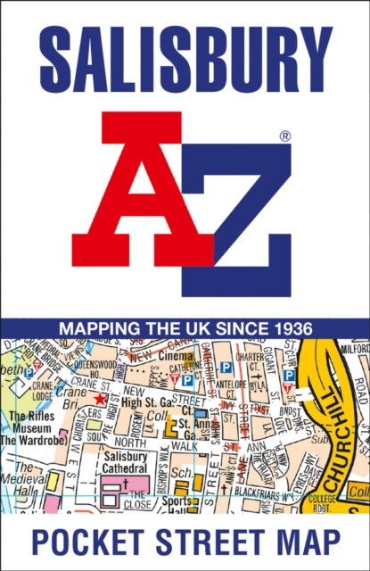 Book cover of: Salisbury A-Z Pocket Street Map