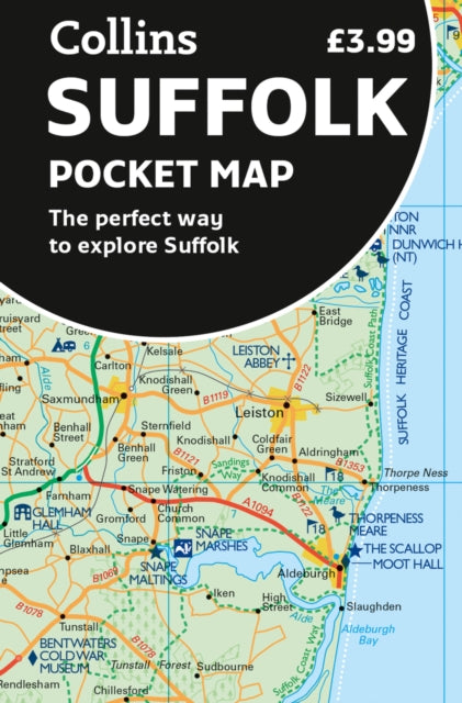 Book cover of: Suffolk Pocket Map