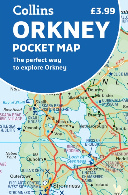 Book cover of: Orkney Pocket Map