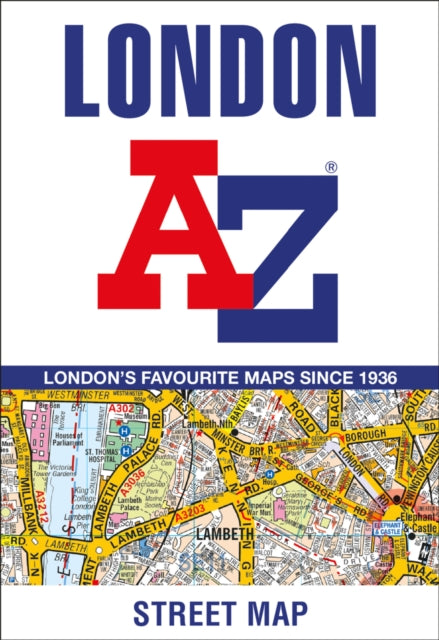 Book cover of: London A-Z Street Map