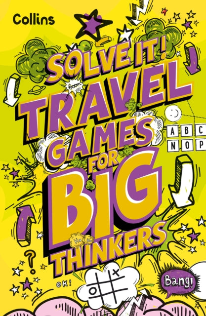 Book cover of: Travel Games for Big Thinkers. By: Collins Collins Kids
