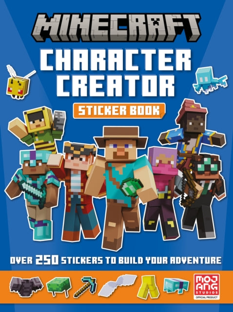 Minecraft Character Creator Sticker Book 9780008615529 Mojang AB