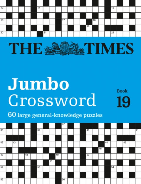 Times 2 Jumbo Crossword Book 19, 60 Large General-Knowledge Crossword Puzzles