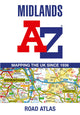 Book cover of: Midlands A-Z Road Atlas
