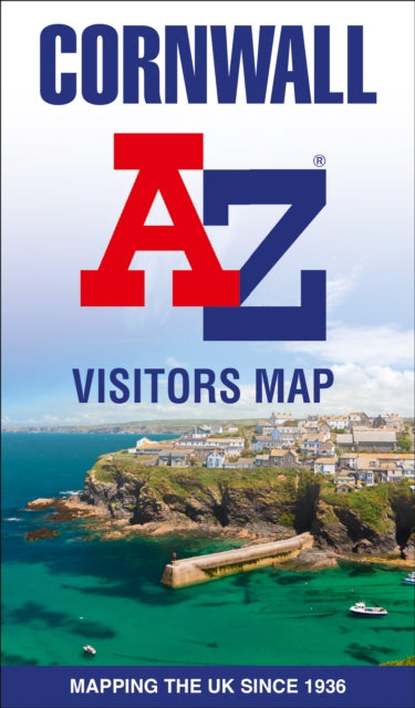 Book cover of: Cornwall A-Z Visitors Map