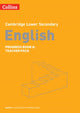 Book cover of: Lower Secondary English Progress Book Teacher’s Pack: Stage 8. By: Julia Burchell