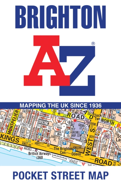 Book cover of: Brighton A-Z Pocket Street Map