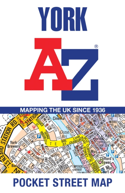 Book cover of: York A-Z Pocket Street Map