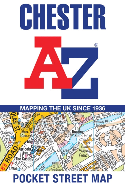Book cover of: Chester A-Z Pocket Street Map