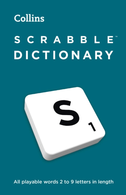 SCRABBLE™ Dictionary, The Official and Bestselling Scrabble™ Solver – All Playable Words 2 – 9 Letters in Length 9780008660734 Collins Scrabble