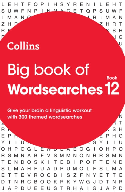 Book cover of: Big Book of Wordsearches 12. By: Collins Puzzles