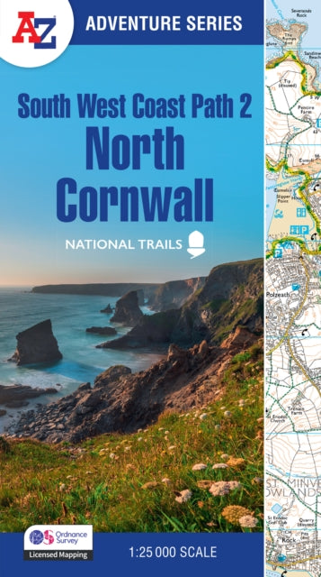 Book cover of: South West Coast Path 2 – North Cornwall