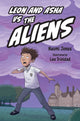 Book cover of: Leon and Asha VS the Aliens