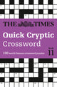 Book cover of: Times Quick Cryptic Crossword Book 11