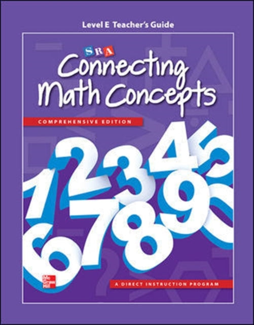 Book cover of: Connecting Math Concepts Level E, Additional Teacher Guide. By: Engelmann