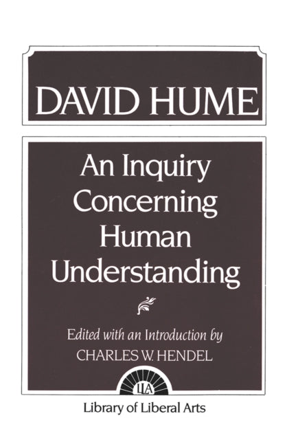 Book cover of: Hume. By: Charles William Hendel