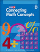 Book cover of: Connecting Math Concepts Level D, Workbook (Pkg. of 5). By: McGraw Hill