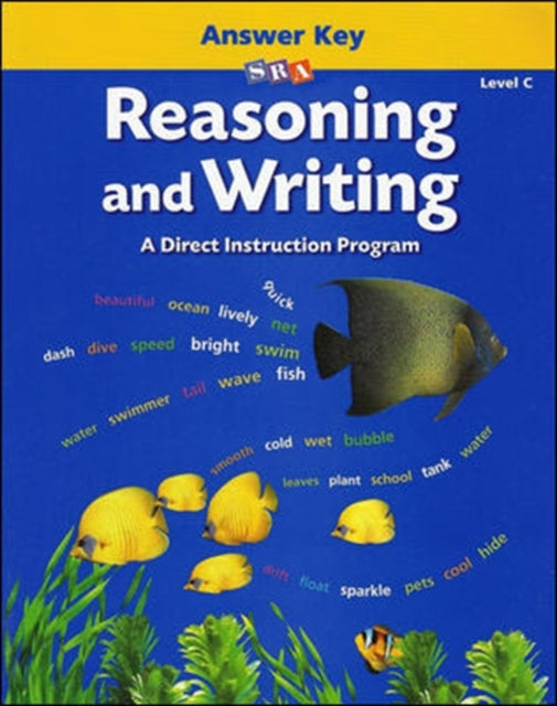 Book cover of: Reasoning and Writing Level C, Additional Answer Key. By: Siegfried Engelmann