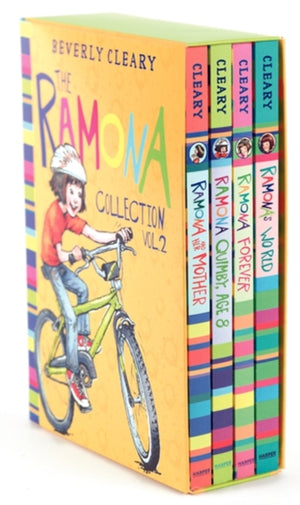 Ramona 4-Book Collection, Volume 2, Ramona and Her Mother; Ramona Quimby, Age 8; Ramona Forever; Ramona's World