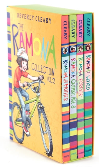 Ramona 4-Book Collection, Volume 2, Ramona and Her Mother; Ramona Quimby, Age 8; Ramona Forever; Ramona's World 9780061246487 Beverly Cleary