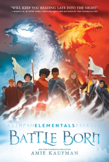 Book cover of: Elementals: Battle Born. By: Amie Kaufman