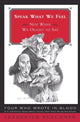 Book cover of: Speak What We Feel. By: Frederick Buechner