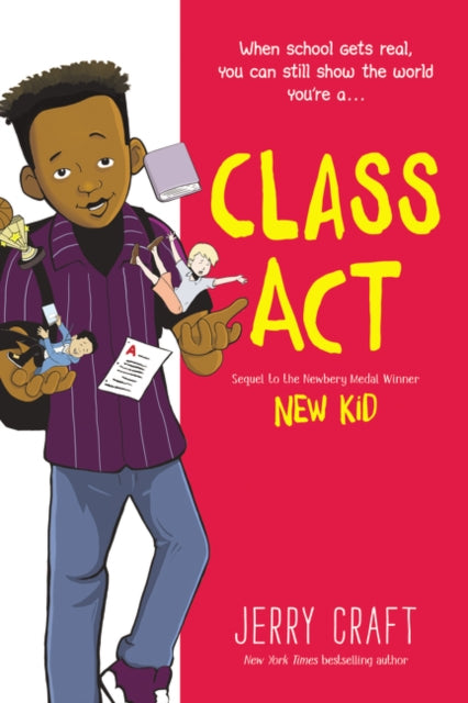 Book cover of: Class Act. By: Jerry Craft - undifferentiated