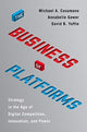 Book cover of: Business of Platforms. By: Michael A. Cusumano