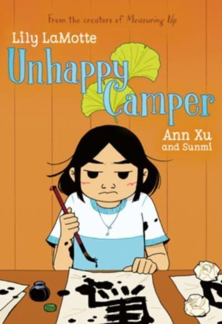 Book cover of: Unhappy Camper. By: Lily LaMotte
